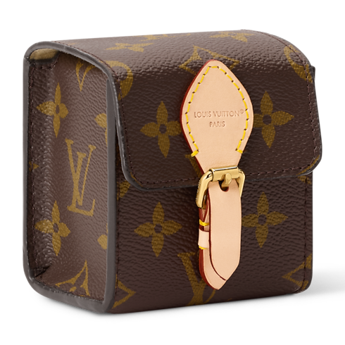 Étui 1 Montre Toile Monogram in Malles, Voyage et Maison's Sacs de voyage et Bagages roulants Accessoires de voyage collections by Louis Vuitton (Zoom produit)