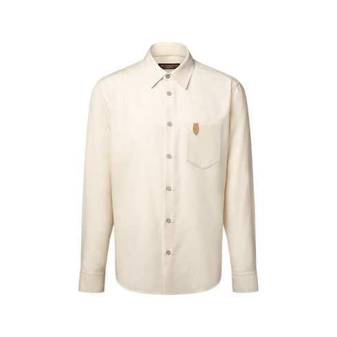 Flanell-Hemd aus Kaschmir und Baumwolle in Herren's Ready to Wear Vollständige Ready to Wear collections by Louis Vuitton (Zoom)