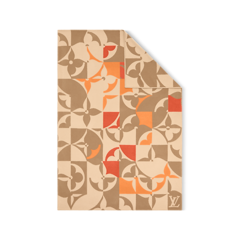 Flower Puzzle Decke 140 x 200 in Trunks, Reisen und Wohnen's Wohnen und Art of Dining Wohntextilien collections by Louis Vuitton (Zoom)