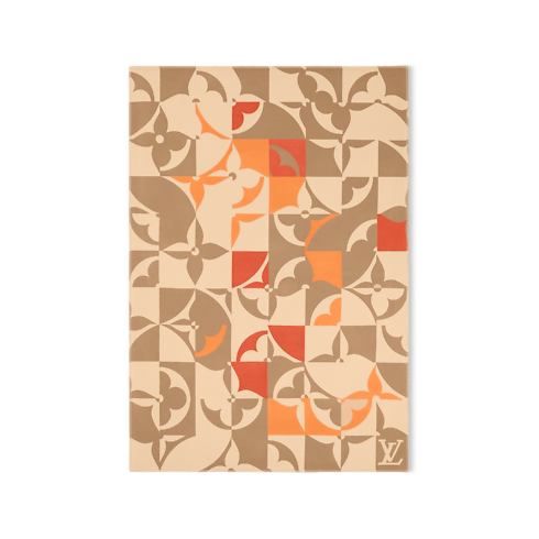 Flower Puzzle Decke 140 x 200 in Trunks, Reisen und Wohnen's Wohnen und Art of Dining Wohntextilien collections by Louis Vuitton (Zoom)