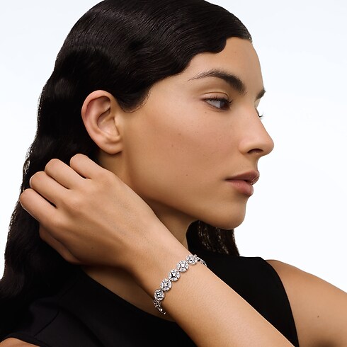 Galaxie Armband, Weißgold und Diamanten in Les Extraordinaires's Schmuck Armbänder collections by Louis Vuitton (Zoom)