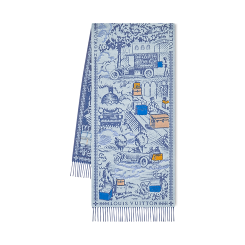 Gaston’s Travel Schal S00 in Damen's Accessoires Schals collections by Louis Vuitton (Zoom)