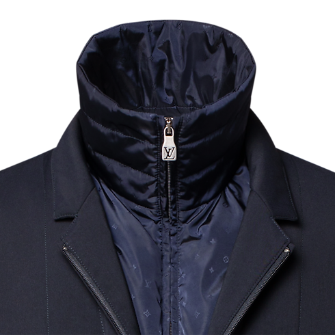 Gepolsterter Blazer aus technischem Material in Herren's Ready to Wear Vollständige Ready to Wear collections by Louis Vuitton (Zoom)