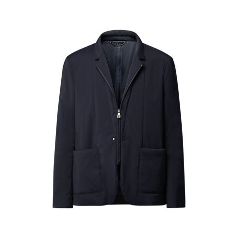 Gepolsterter Blazer aus technischem Material in Herren's Ready to Wear Vollständige Ready to Wear collections by Louis Vuitton (Zoom)