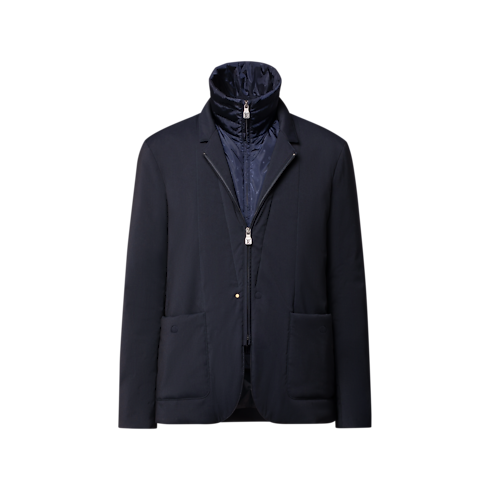 Gepolsterter Blazer aus technischem Material in Herren's Ready to Wear Vollständige Ready to Wear collections by Louis Vuitton (Zoom)