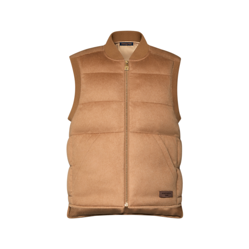 Gilet en sergé de vigogne et cachemire brossé in Homme's Prêt-à-porter Tout le prêt-à-porter collections by Louis Vuitton (Zoom produit)