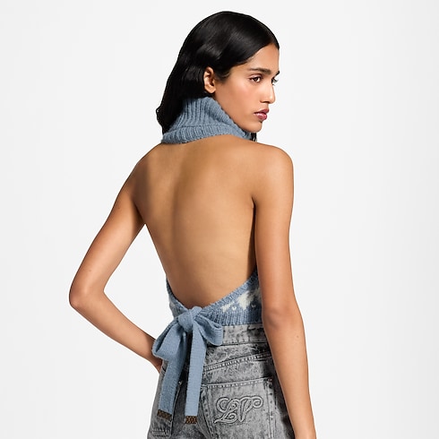Haut court en maille alpine in Femme's Prêt-à-porter Tops et chemises collections by Louis Vuitton (Zoom produit)