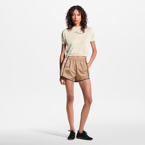 Haut en maille transparente à signature in Femme's Prêt-à-porter Hauts collections by Louis Vuitton (Zoom produit)
