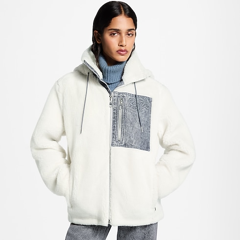 Jacke aus Fleece mit Monogram-Akzent in Damen's Ready to Wear Mäntel und Jacken collections by Louis Vuitton (Zoom)