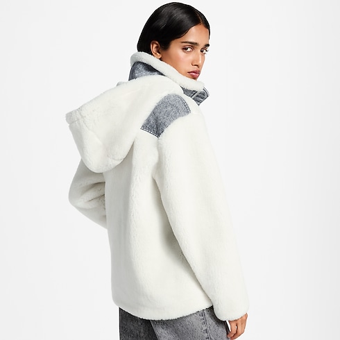 Jacke aus Fleece mit Monogram-Akzent in Damen's Ready to Wear Mäntel und Jacken collections by Louis Vuitton (Zoom)