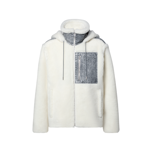 Jacke aus Fleece mit Monogram-Akzent in Damen's Ready to Wear Mäntel und Jacken collections by Louis Vuitton (Zoom)