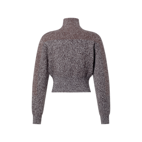Jacke aus grafischem Strick mit Reissverschluss in Damen's Ready to Wear Strick collections by Louis Vuitton (Zoom)