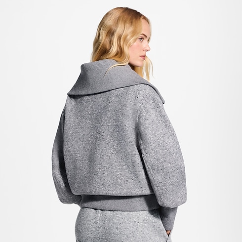 Jacke aus Kaschmir mit Reissverschluss in Damen's Ready to Wear T-Shirts und Sweatshirts collections by Louis Vuitton (Zoom)