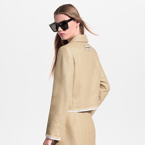 Jacke aus Raffia-Tweed im Maßkonfektions-Stil in Damen's Ready to Wear Mäntel und Jacken collections by Louis Vuitton (Zoom)