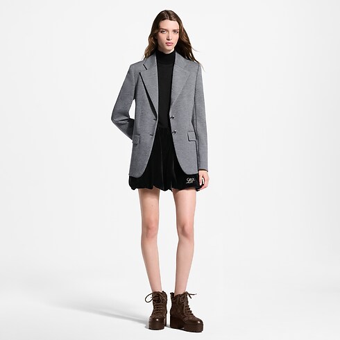 Jacke im Masskonfektions-Stil aus Flanell in Damen's Ready to Wear Mäntel und Jacken collections by Louis Vuitton (Zoom)