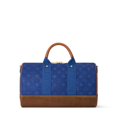 Keepall 35 mit Schulterriemen Rückansicht