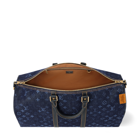 Keepall 50 mit Schulterriemen Innenansicht