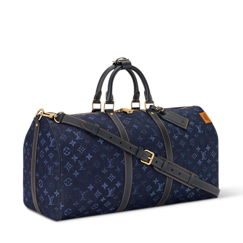 Keepall 50 mit Schulterriemen Seitenansicht