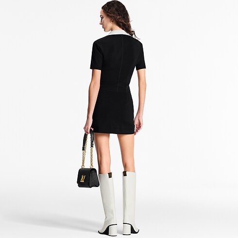 Kleid aus technischem Jersey mit Bubikragen in Damen's Ready to Wear Kleider collections by Louis Vuitton (Zoom)
