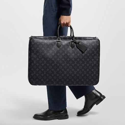 Kleiderschutzhülle - 2 Kleiderbügel Monogram Eclipse in Trunks, Reisen und Wohnen's Reisetaschen und Trolleys Reisetaschen collections by Louis Vuitton (Zoom)