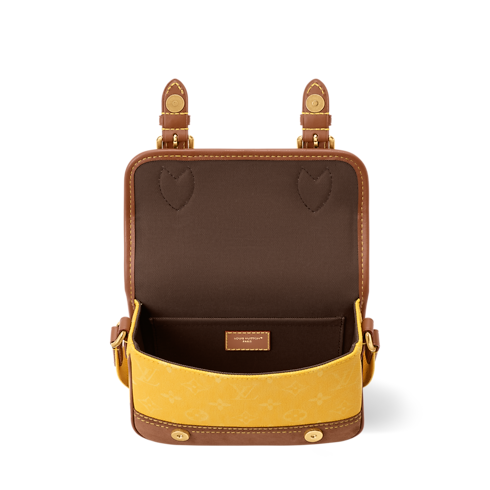 Kleine Satchel Schultertasche Innenansicht
