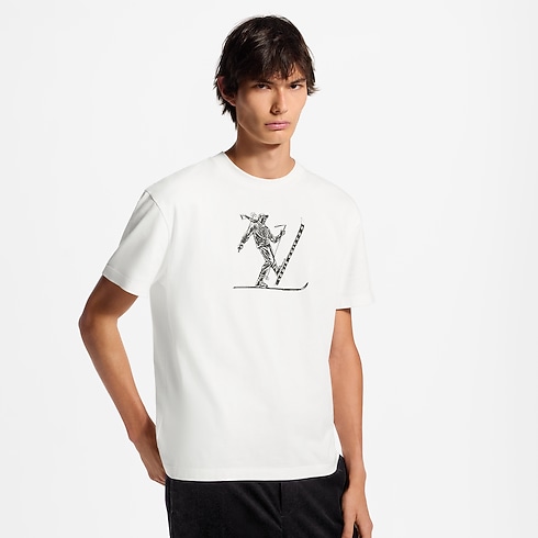Kurzarm-T-Shirt mit gedruckter Signatur in Herren's Ready to Wear Vollständige Ready to Wear collections by Louis Vuitton (Zoom)