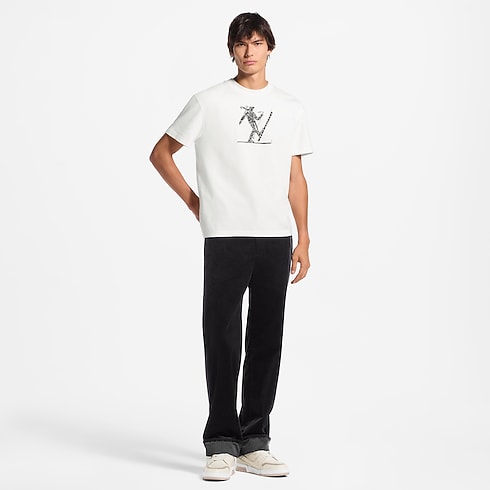 Kurzarm-T-Shirt mit gedruckter Signatur in Herren's Ready to Wear Vollständige Ready to Wear collections by Louis Vuitton (Zoom)