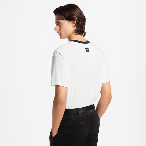 Kurzarm-T-Shirt mit samtiger Grafik in Herren's Ready to Wear Vollständige Ready to Wear collections by Louis Vuitton (Zoom)