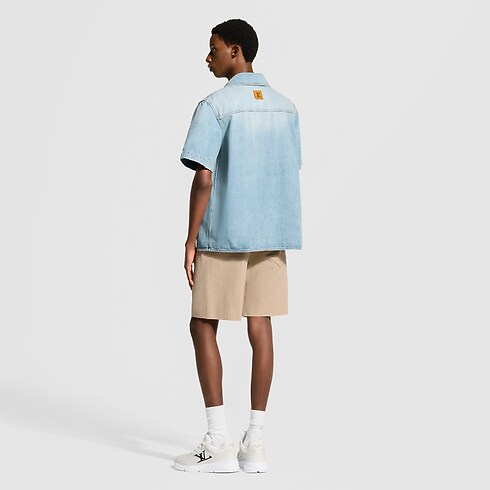 Kurzarmhemd aus Denim in Herren's Ready to Wear Hemden collections by Louis Vuitton (Zoom)