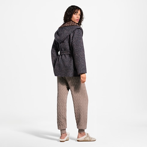 Kurzer Wickelmantel zum Wenden mit Kapuze in Damen's Ready to Wear Mäntel und Jacken collections by Louis Vuitton (Zoom)
