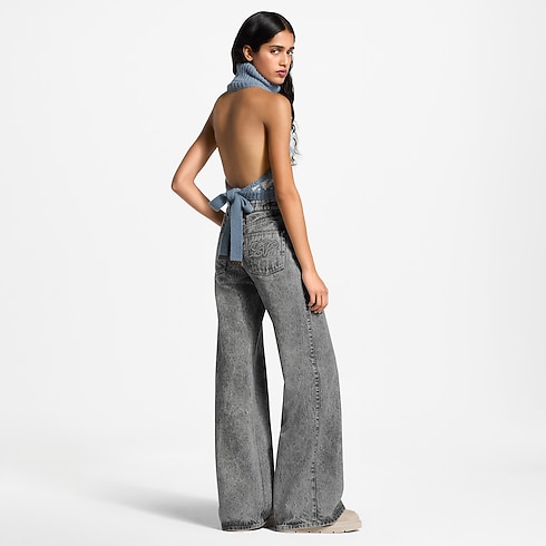 Kurzes Top aus Strick mit alpinem Motiv in Damen's Ready to Wear Oberteile und Blusen collections by Louis Vuitton (Zoom)