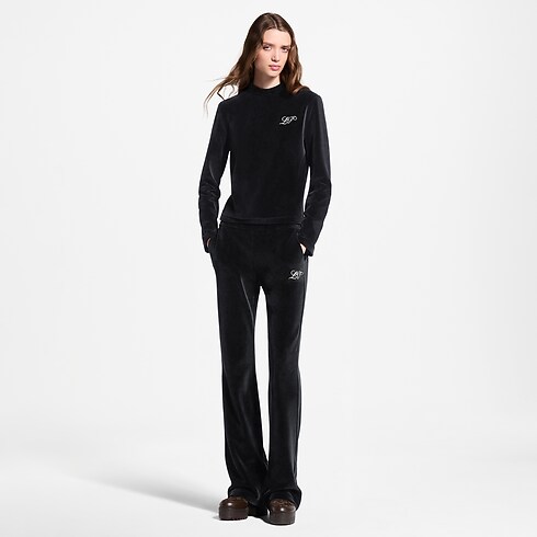 Langarm-Top aus Samt in Damen's Ready to Wear Oberteile und Blusen collections by Louis Vuitton (Zoom)