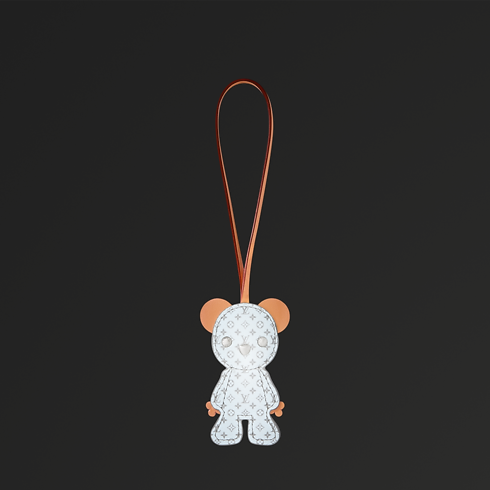 Lanière LV Louis Bear S00 in Homme's Accessoires Porte-clés et bijoux de sacs collections by Louis Vuitton (Zoom produit)