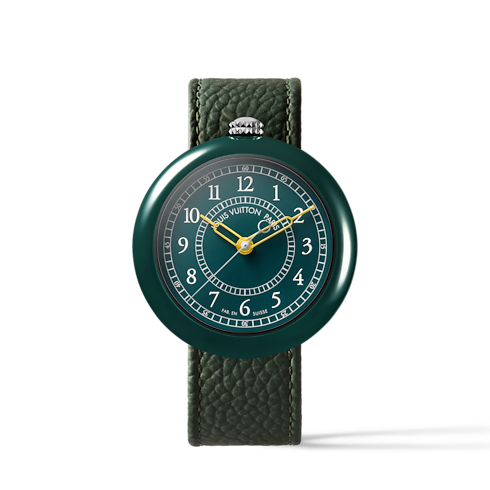 Louis Vuitton Monterey, Automatikuhrwerk, 37 mm, Keramik und Stahl in Uhren's Alle Uhren } collections by Louis Vuitton (Zoom)