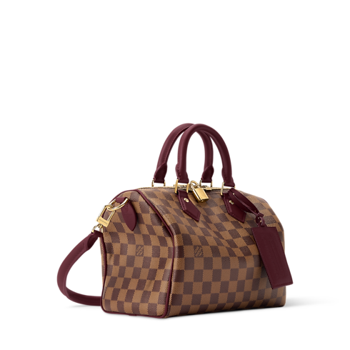 Low Key Speedy 25 Soft Damier Ebene Canvas in Damen's Handtaschen Alle Handtaschen collections by Louis Vuitton (Zoom)