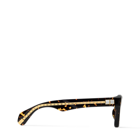 Lunettes de soleil carrées LV Journey S00 in Homme's Accessoires Lunettes collections by Louis Vuitton (Zoom produit)