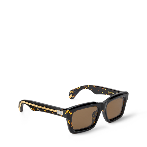Lunettes de soleil carrées LV Journey S00 in Homme's Accessoires Lunettes collections by Louis Vuitton (Zoom produit)