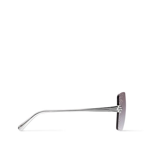 Lunettes de soleil LV Comet Frosted S00 in Femme's Accessoires Lunettes collections by Louis Vuitton (Zoom produit)
