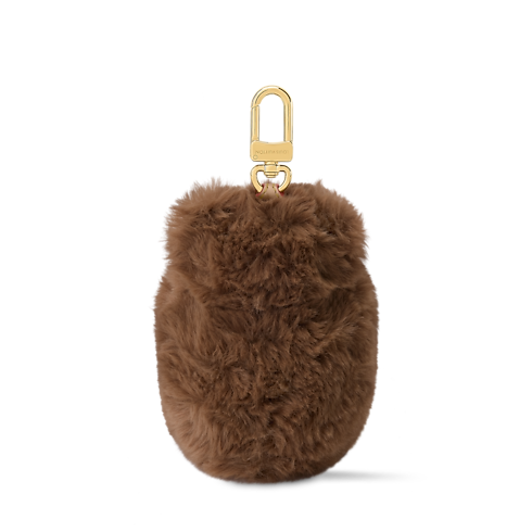 LV Cute Teddy Bear Taschenschmuck Rückansicht