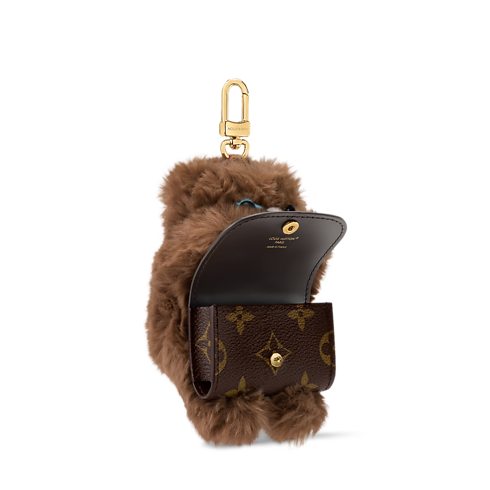 LV Cute Teddy Bear Taschenschmuck Seitenansicht