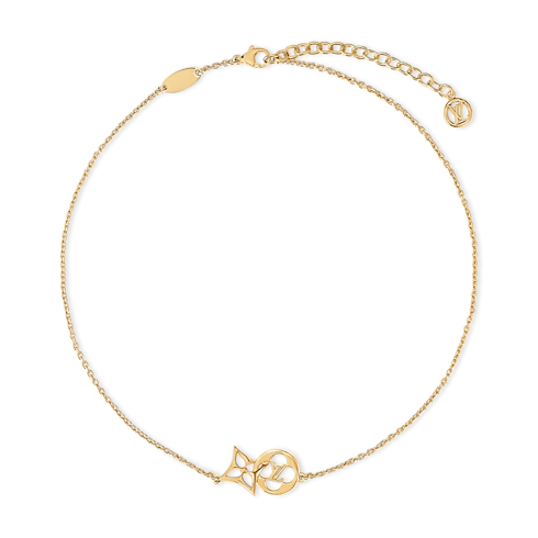 LV Flowergram Linked Halskette Frontansicht