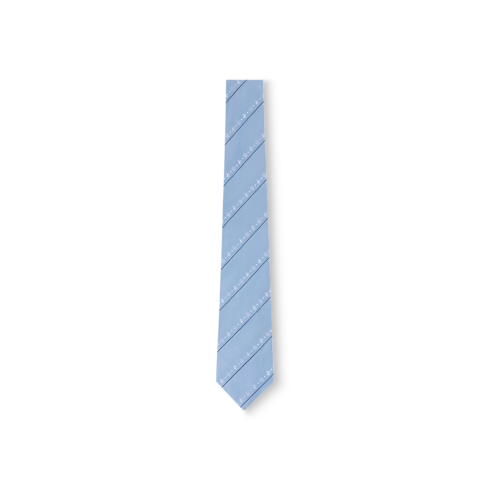 LV Flowers Stripes Krawatte S00 in Herren's Accessoires Krawatten collections by Louis Vuitton (Zoom)