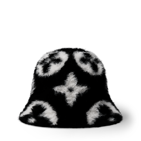 LV Fluffy Monogram Hut S00 in Damen's Accessoires Hüte & Mützen collections by Louis Vuitton (Zoom)