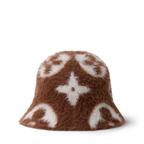 LV Fluffy Monogram Hut S00 in Damen's Accessoires Hüte & Mützen collections by Louis Vuitton (Zoom)