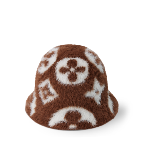 LV Fluffy Monogram Hut S00 in Damen's Accessoires Hüte & Mützen collections by Louis Vuitton (Zoom)