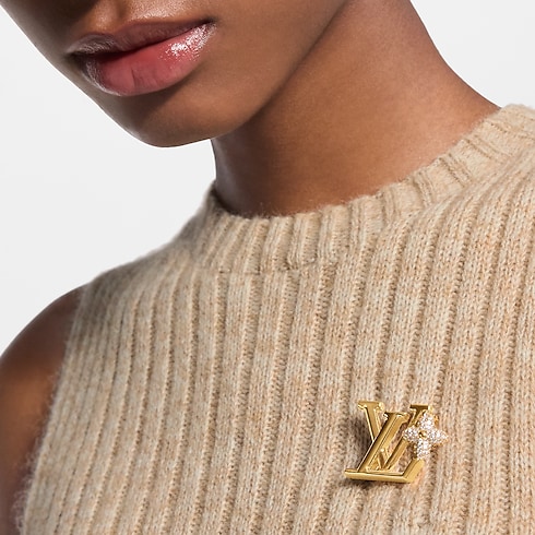 LV Iconic Flower Strass Brosche S00 in Damen's Modeschmuck Broschen collections by Louis Vuitton (Zoom)