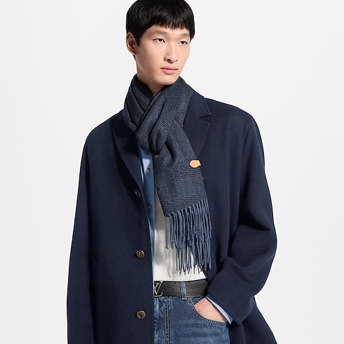 LV Malletier Schal S00 in Herren's Accessoires Schals collections by Louis Vuitton (Zoom)