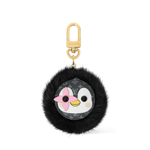 LV Penguin Pompom Taschenschmuck S00 in Damen's Accessoires Schlüsselanhänger und Taschenschmuck collections by Louis Vuitton (Zoom)