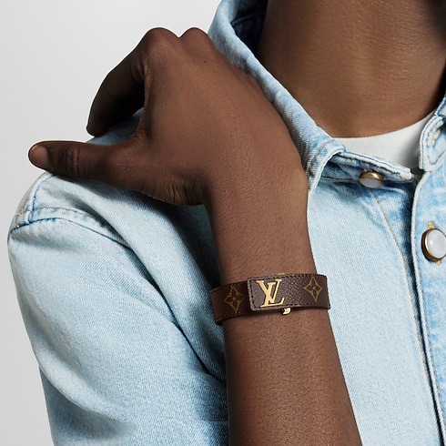 LV Slim Armband Monogram Canvas in Herren's Modeschmuck Armbänder collections by Louis Vuitton (Zoom)