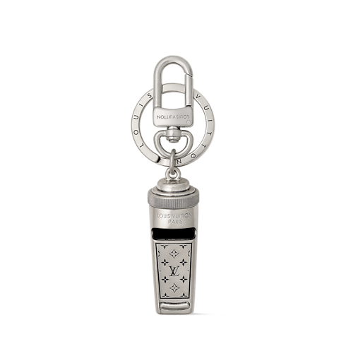 LV Whistle Schlüsselanhänger und Taschenschmuck Frontansicht